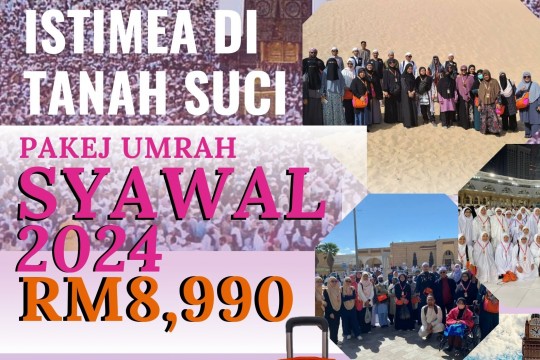 Umrah Syawal 2024 (1445H) 